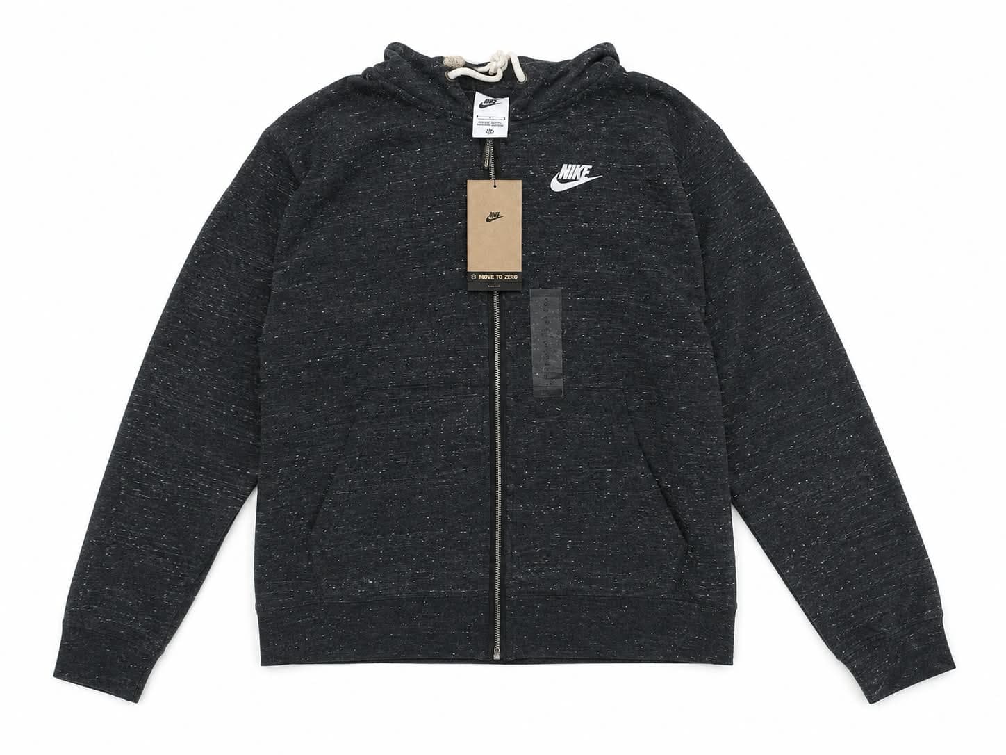 Nike Черен суитшърт с качулка